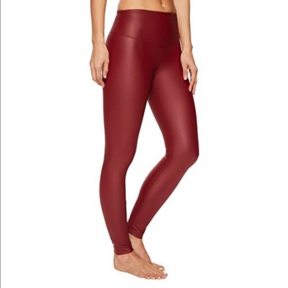 Yummie by Heather Thomson Pants - Yummie REVOLVE Maroon Red Legging Size Small